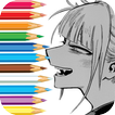 Anime Animated Coloring Book