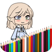 Gacha Chibi Coloring Book иконка