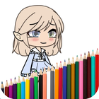Gacha Chibi Coloring Book biểu tượng