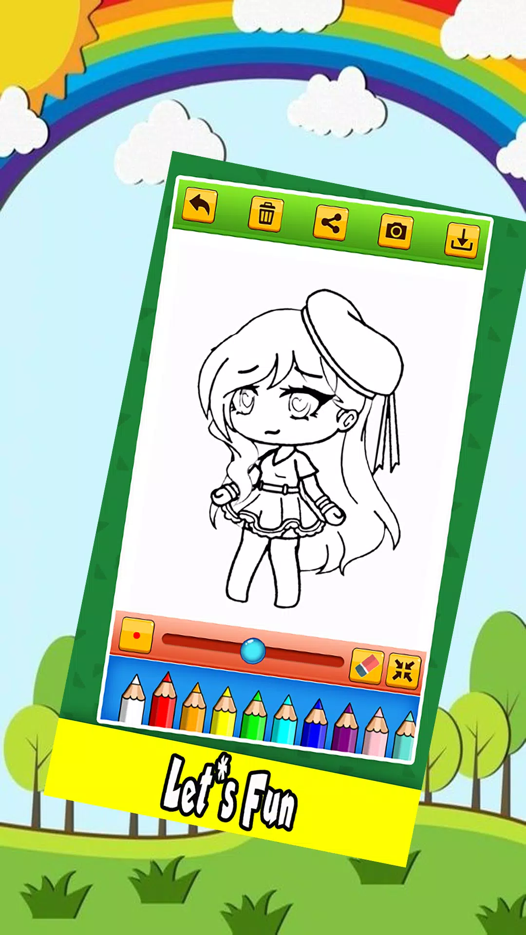 Gacha Chibi Coloring Book APK for Android Download