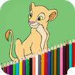 King Lion Coloring Book