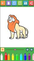 King Lion Coloring Book capture d'écran 1