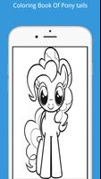 Coloring Book Of Pony tails capture d'écran 3