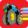 Cars Monster Coloring Book
