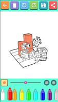 BlockNumber Coloring Book capture d'écran 3