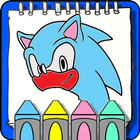 Coloring Book of Hedgehogs icône