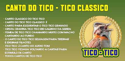 Canto de TICO-TICO Grande پوسٹر