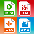 MP3 converter wav wma muzik ikon