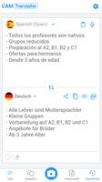 AR Übersetzer Kamera Bild PDF Screenshot 2