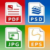 画像と写真のコンバーター - PDF ファイル.画像編集 アイコン