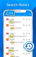 برنامه‌نما English Spanish AI Translator عکس از صفحه