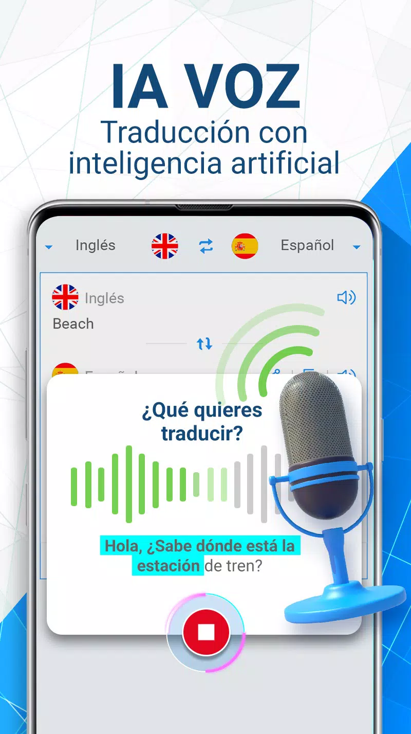 Descarga de APK de Traductor voz IA - Traducir para Android