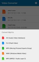 Video Files Converter in MP3 capture d'écran 1