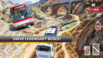 Mountain Bus Driving Game تصوير الشاشة 2