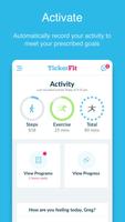 TickerFit الملصق