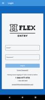 Flex Entry الملصق