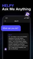 HELPY: AI ChatBot Assistant Affiche