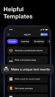 HELPY: AI ChatBot Assistant capture d'écran 1