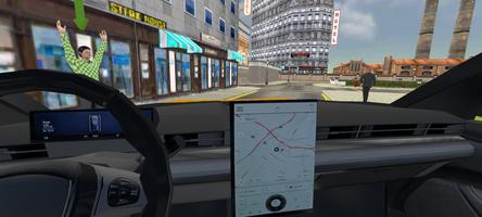 Real Taxi Simulator Taxi Games captura de pantalla 2