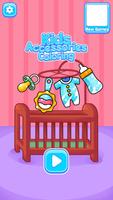 Kids Accessories Coloring постер