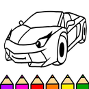 Cars Coloring Book Pages: Kids Coloring Cars aplikacja