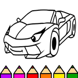 Cars Coloring Book Pages: Kids Coloring Cars icône