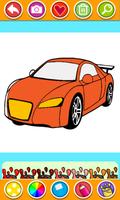 Cars Coloring Book Pages: Kids Coloring Cars 스크린샷 3