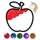 Icona Fruits Coloring Game