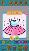 Glitter Dress Coloring ảnh chụp màn hình 3