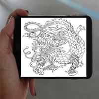 برنامه‌نما New Drawing Easy Dragon Fire عکس از صفحه