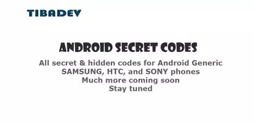 Secret Codes For Android