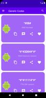 Secret Codes For Android اسکرین شاٹ 1