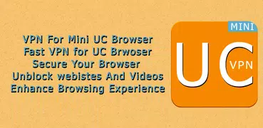 UC Mini App - VPN for secure browser.