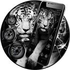Broken screen tiger theme icon