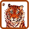Tiger Pixel Art