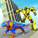 Tiger Robot Car Transformation APK