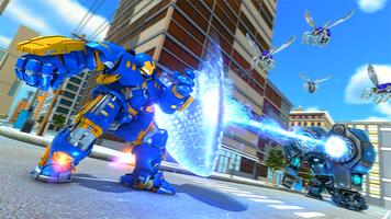 Tiger Robot 3D Fighting Games Screenshot 1
