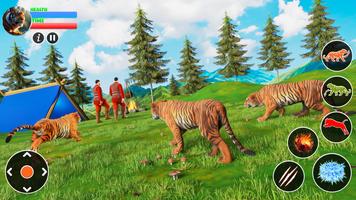 Tiger Family Sim: Trò chơi ảnh chụp màn hình 1