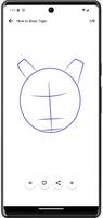 How to Draw Tiger Step by Step Plakat