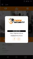 Tiger Security EasyView الملصق