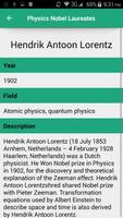 Physics Nobel Laureates 스크린샷 1