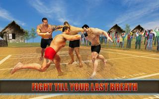 Kabaddi Fighting 2020 : Wrestl تصوير الشاشة 2
