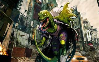 Amazing Lizardman City Rampage स्क्रीनशॉट 1