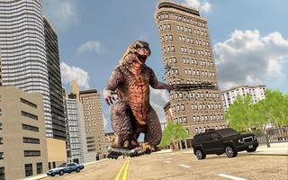 Monster Dinosaur Rampage : Cit imagem de tela 3