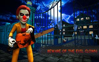 Scary Evil Clown Pennywise 3D screenshot 2