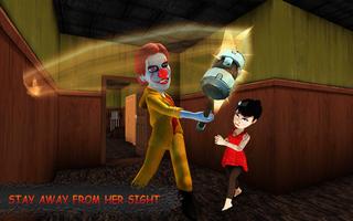 Scary Evil Clown Pennywise 3D screenshot 3