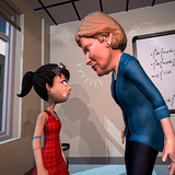 Crazy Scary Evil Teacher 3D -  icône