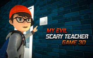 Playtime Scary Evil Teacher Cartaz