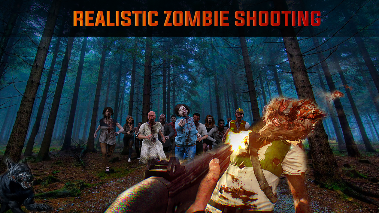Scary Zombie Counter Strike : FPS Zombie Shooting screenshot 6