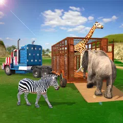 ユーロトラック市動物園の動物のトランスポーターゲーム アプリダウンロード